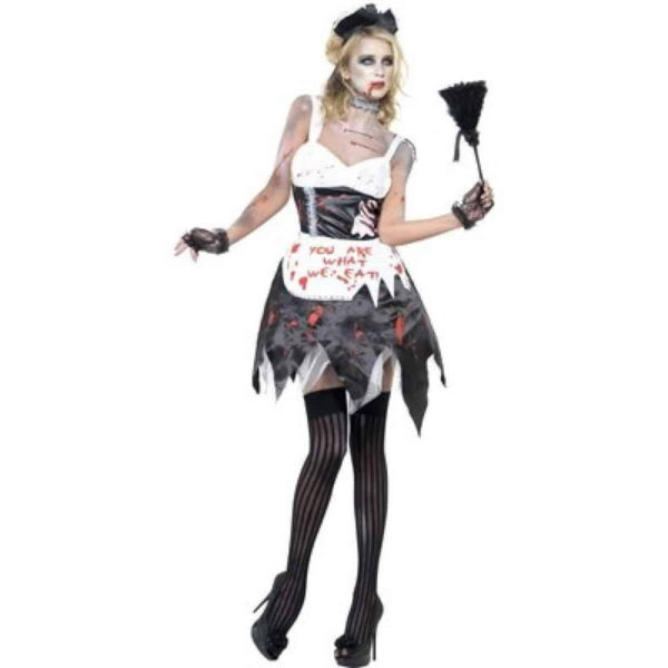 Costume da Cameriera Francese Zombie