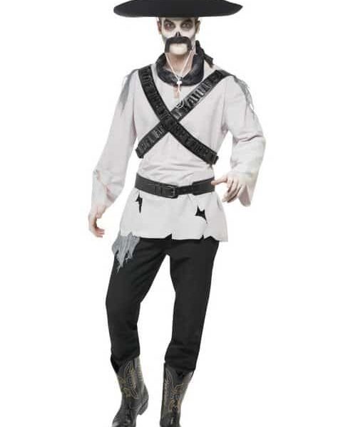 Costume da Bandito Messicano Fantasma