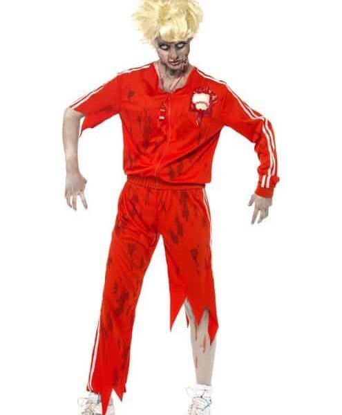Costume da insegnate di Sport Zombie