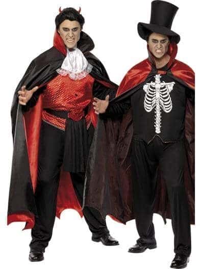 Costume reversibile Vampiro e Scheletro