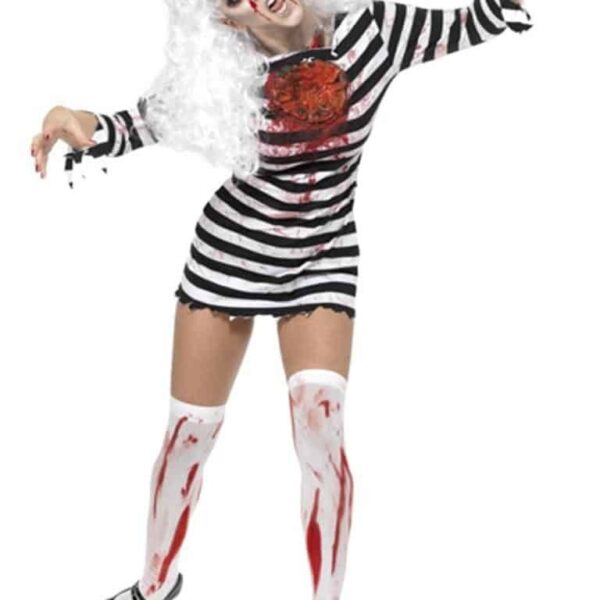Costume da Carcerata Zombie