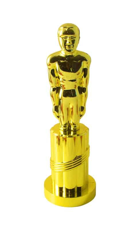 Statuetta Premio Oscar Oro - fantaparty.it