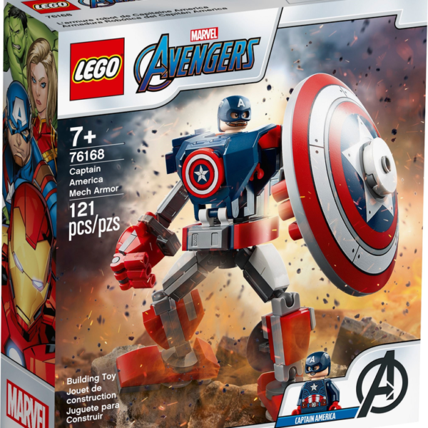 Lego Marvel Superheroes Armatura Mech di Capitan America