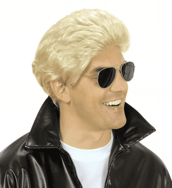 Parrucca Grease Bionda
