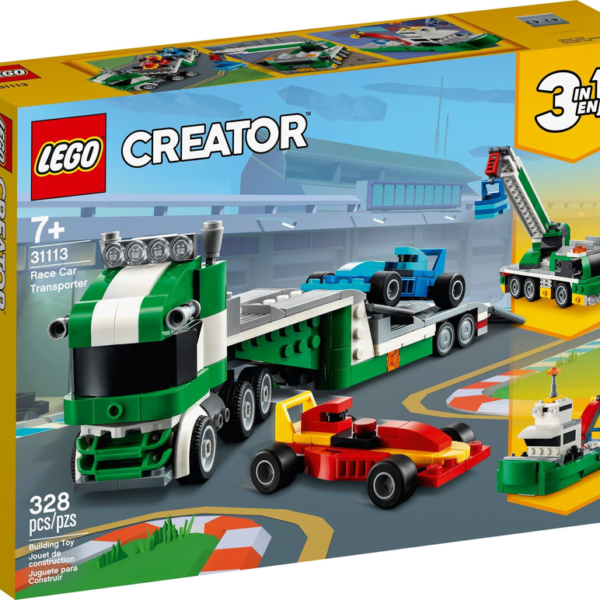 Lego Creator Trasportatore di auto da corsa