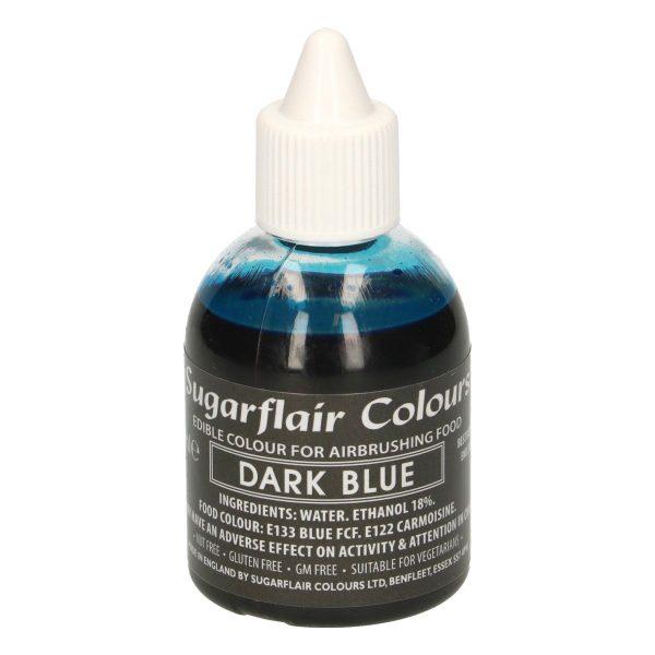 Sugarflair - Colorante per Aerografo Blu 60 Ml
