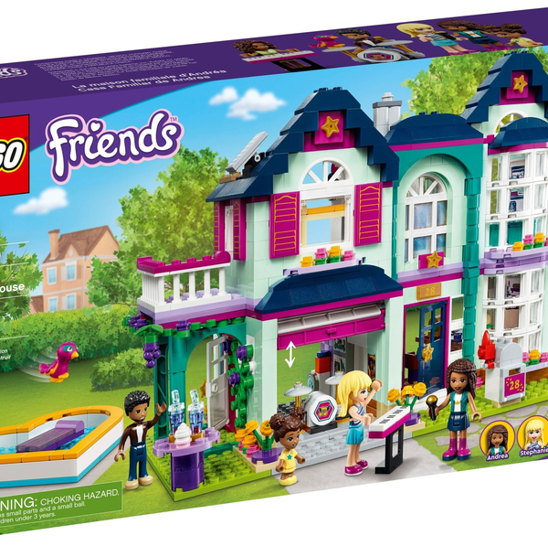 Lego Friends La villetta familiare di Andrea