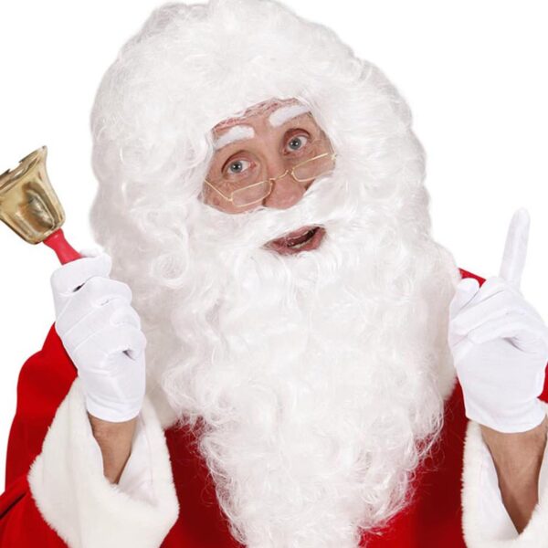 Parrucca con Maxi Barba da Babbo Natale