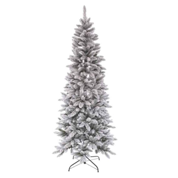 Abete Slim Verde Innevato
