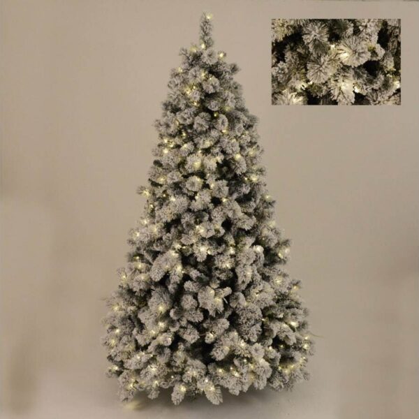 Abete K2 Innevado con Led