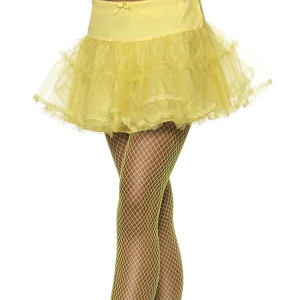Sottogonna Gialla in tulle Fosforescente