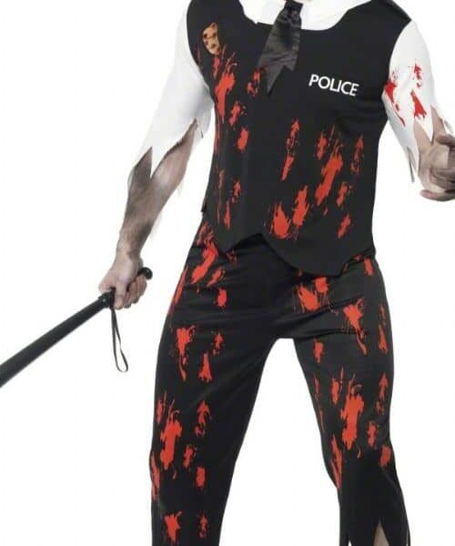 Costume da Poliziotto Zombie